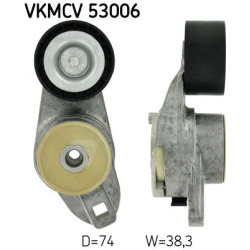  diržo įtempiklis, V formos rumbuotas diržas