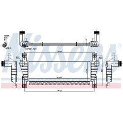  tarpinis suslėgto oro aušintuvas, kompresorius <small>** FIRST FIT **</small>