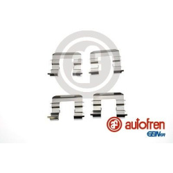  priedų komplektas, diskinių stabdžių trinkelės