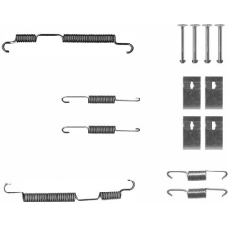  priedų komplektas, stabdžių trinkelės