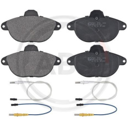  stabdžių trinkelių rinkinys, diskinis stabdys