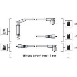  uždegimo laido komplektas