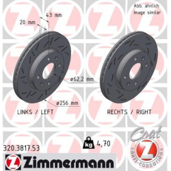  stabdžių diskas (1vnt) <small>BLACK Z</small>