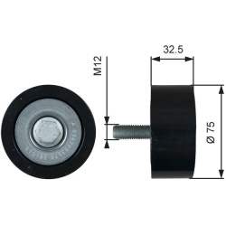  kreipiantysis skriemulys, V formos rumbuotas diržas