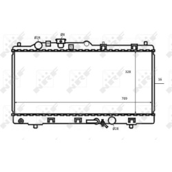 radiatorius, variklio aušinimas <small>EASY FIT</small>  radiatorius, variklio aušinimas <small>EASY FIT</small>