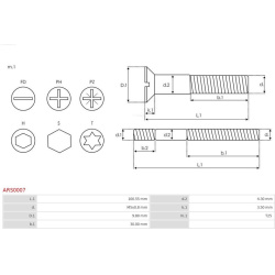  remonto komplektas, kintamosios srovės generatorius <small>Brand new AS-PL</small>