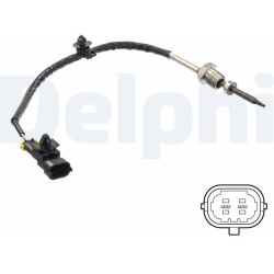  jutiklis, išmetamųjų dujų temperatūra