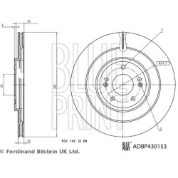  stabdžių diskas (1vnt)