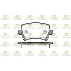  stabdžių trinkelių rinkinys, diskinis stabdys