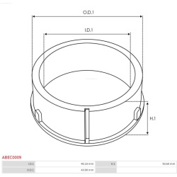  apsauginis dangtelis, kint. sr. generatorius <small>Brand new AS-PL</small>