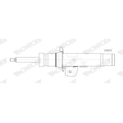  amortizatorius <small>MONROE ORIGINAL (Gas Technology)</small>