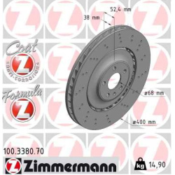  stabdžių diskas (1vnt) <small>FORMULA Z</small>