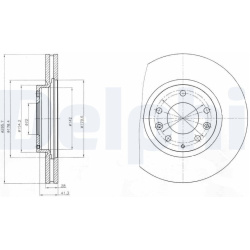  stabdžių diskas (1vnt)
