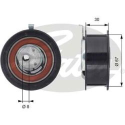  įtempiklio skriemulys, paskirstymo diržas <small>PowerGrip™</small>