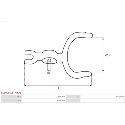  starterio svirtis, karbiuratorius <small>Brand new Letrika</small>