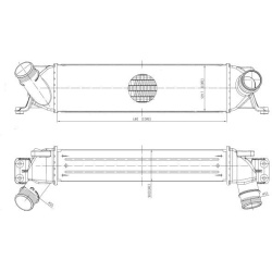  tarpinis suslėgto oro aušintuvas, kompresorius