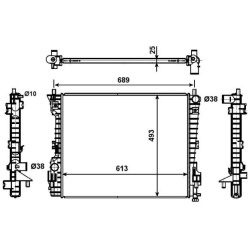  radiatorius, variklio aušinimas