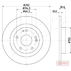  stabdžių diskas (1vnt)