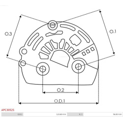  apsauginis dangtelis, kint. sr. generatorius <small>AS</small>