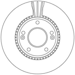  stabdžių diskas (1vnt)