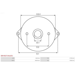  starterio dangtelis, karbiuratorius <small>Brand new Valeo</small>