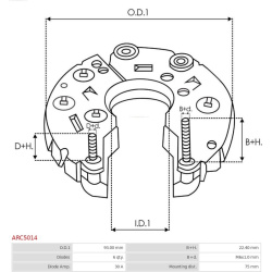  lygintuvas, kintamosios srovės generatorius <small>Brand new AS-PL</small>