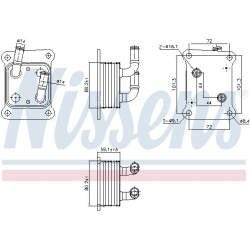 alyvos aušintuvas, variklio alyva