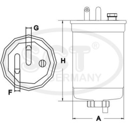  kuro filtras <small>ST 347</small>