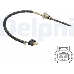  jutiklis, išmetamųjų dujų temperatūra