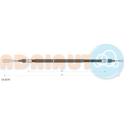  trosas, stovėjimo stabdys