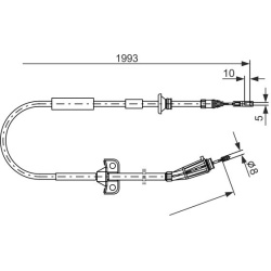  trosas, stovėjimo stabdys