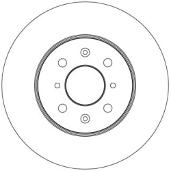  stabdžių diskas (1vnt)