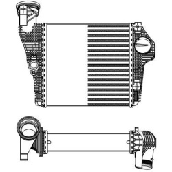  tarpinis suslėgto oro aušintuvas, kompresorius
