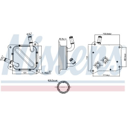 alyvos aušintuvas, automatinė transmisija <small>** FIRST FIT **</small>  alyvos aušintuvas, automatinė transmisija <small>** FIRST FIT **</small>