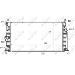  radiatorius, variklio aušinimas