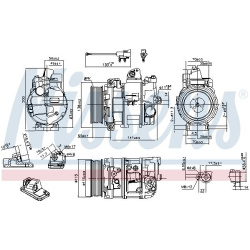 kompresorius, oro kondicionierius <small>** FIRST FIT **</small>  kompresorius, oro kondicionierius <small>** FIRST FIT **</small>