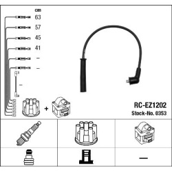 uždegimo laido komplektas  uždegimo laido komplektas