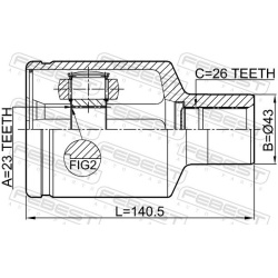  jungčių komplektas, kardaninis velenas