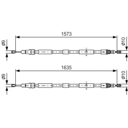  trosas, stovėjimo stabdys