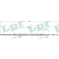  trosas, stovėjimo stabdys