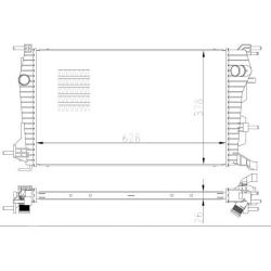  radiatorius, variklio aušinimas