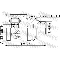  jungčių komplektas, kardaninis velenas
