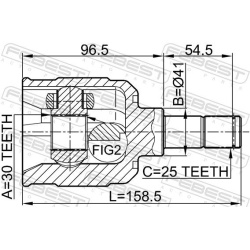  jungčių komplektas, kardaninis velenas
