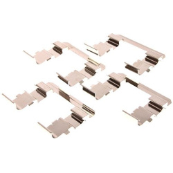  priedų komplektas, diskinių stabdžių trinkelės