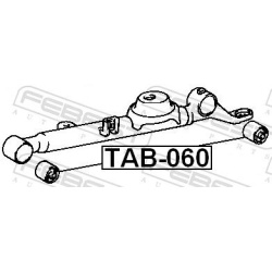  valdymo svirties/išilginių svirčių įvorė