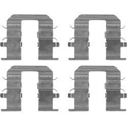  priedų komplektas, diskinių stabdžių trinkelės