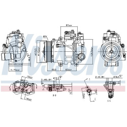  kompresorius, oro kondicionierius <small>** FIRST FIT **</small>