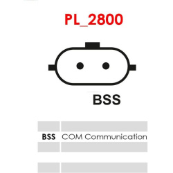  reguliatorius, kintamosios srovės generatorius <small>AS</small>