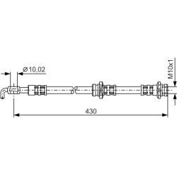  stabdžių žarnelė