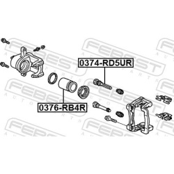  stūmoklis, stabdžių apkaba